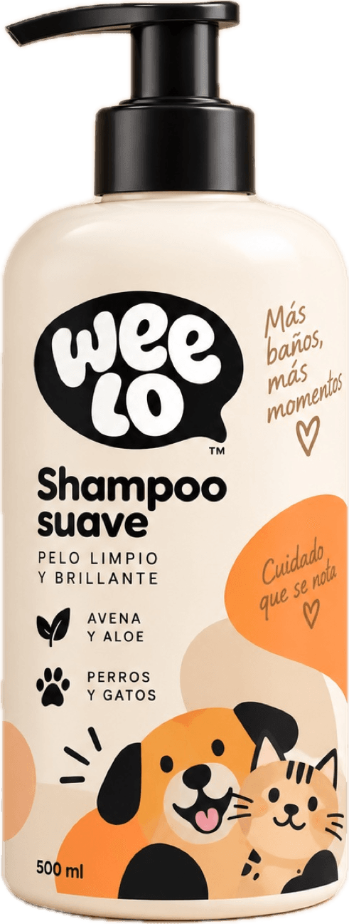 Shampoo suave Weelo